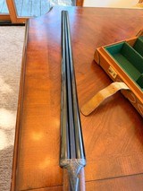 Beautiful light weight (6 lbs 1.3ozs) cased 20 ga Piotti7 Pin Holland and Holland style side lock with 28" barrels - Image 10 of 18
