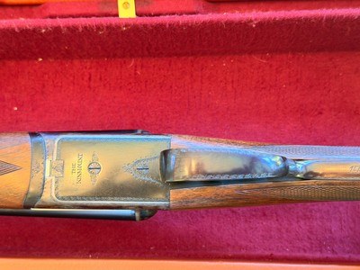 Cased W&C Scott "Kinsman" 12 ga English game gun in excellent condition. - Image 10 of 11