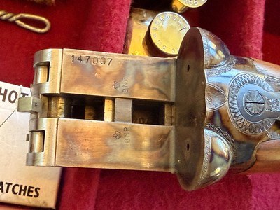Cased W&C Scott "Kinsman" 12 ga English game gun in excellent condition. - Image 2 of 11