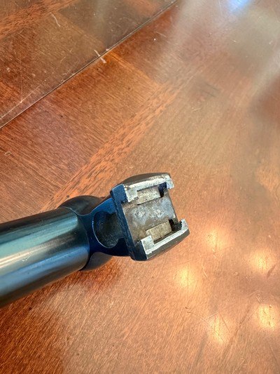 Karl Kaps 2 1/2 power German hunting scope with claw mounts and their bases as modified for an 11 mm rail. - Image 7 of 12