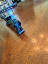 Karl Kaps 2 1/2 power German hunting scope with claw mounts and their bases as modified for an 11 mm rail. - Image 9 of 12