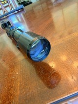Karl Kaps 2 1/2 power German hunting scope with claw mounts and their bases as modified for an 11 mm rail. - Image 10 of 12