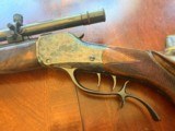 A restored Winchester 1885Schutzen rifle with a thick sided action, DSTs and possibly a Schoyen barrel - Image 2 of 19