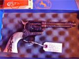 Colt SAA .44-40 Colt Master Engraved D. Kies NIB - 1 of 3