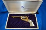 Colt SAA Commemorative 45LC Gold Plated 
