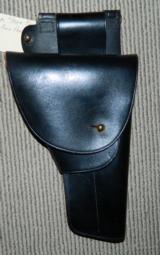 CANADIAN MILITARY MP POLICE INGLIS HI-POWER 9MM PISTOL HOLSTER USED CANADA 1990
- 1 of 5