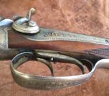 Ed. Kettner , hammer ,top lever 9.3x72rextractor double rifle. - 5 of 9