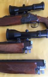 BRNO Super , 575.6 .Three barrel set.9.3x74rX9.3x74r,12 X7x65r , 12X12 - 5 of 5