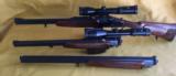 BRNO Super , 575.6 .Three barrel set.9.3x74rX9.3x74r,12 X7x65r , 12X12 - 1 of 5