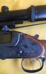 BRNO Super , 575.6 .Three barrel set.9.3x74rX9.3x74r,12 X7x65r , 12X12 - 2 of 5