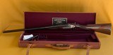 Webley & Scott, Mod 720,
20 Ga 2 3/4”, cased. First of a composed consecutive number pair - 1 of 7
