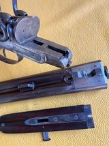 WC Scott top lever rebounding hammer 10 ga 2 7/8