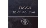 Tikka :Combo Gun12 ga/ .222 Rem - 4 of 9