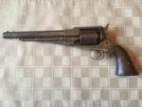 *Early Matching* Remington 1861 Army Civil War Revolver w/ Display Case - 2 of 10
