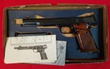 Smith and Wesson model 41 .22 target pistol - 1 of 2