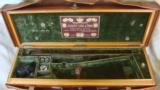 Joseph Lang Oak & Leather gun case - 1 of 4