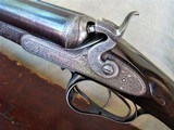 Joseph Braddell & Son High Art 12 bore Thumb Break Hammer Gun - 8 of 10