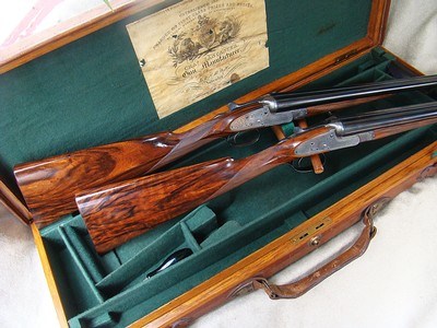 Charles Lancaster Pair 20 ga. game guns - Image 3 of 8