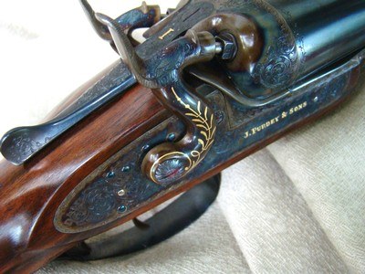 Magnificent Pair J. Purdey Bar-in-Wood hammer guns - Image 3 of 9