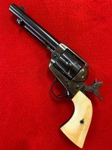 Colt SAA - 45 Colt 1st Gen. - Factory Ivory Grips with Letter - 2 of 13