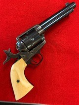 Colt SAA - 45 Colt 1st Gen. - Factory Ivory Grips with Letter - 1 of 13