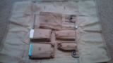 RARE!! WWI SPARE PARTS POUCH 75 mm gun French USA
w/bandaids & misc in it
- 7 of 9
