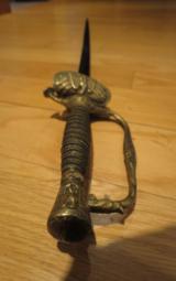 Civil war officerss sword minus/without bayonet most likely zouave - 6 of 6