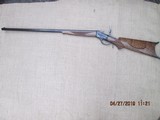 Early engraved Winchester Lo-Wall custom rifle in 32-40 win. - 2 of 11