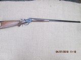 Early engraved Winchester Lo-Wall custom rifle in 32-40 win. - 1 of 11