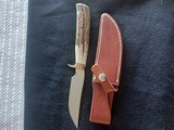 Randall Denmark Special 4 1/2 inch Blade withh a standard style brass hilt and4 1/2 inch handle. - 4 of 4