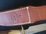 Randall Denmark Special 4 1/2 inch Blade withh a standard style brass hilt and4 1/2 inch handle. - 2 of 4
