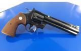 Unfired - Early 1957 - 4 digit serial - 6" Royal Blue Colt Python - Absolutely Flawless with Box - 14 of 15