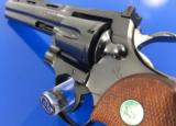 Unfired - Early 1957 - 4 digit serial - 6" Royal Blue Colt Python - Absolutely Flawless with Box - 2 of 15