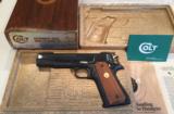 1982 Colt MKIV Series 70 Govt. Model with original Box, Papers, Wrapping - 2 of 14
