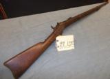 US Springfield 1870 Navy Rolling Block Rifle - 32 5/8" barrel w Navy motif and Bayonet slot and USN on lock plate. - 2 of 3