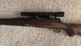 Excellent Pre-64 Winchester Model 70 Bolt Action Rifle - 30.06 with Vintage Weaver Scope and Hard Case - 7 of 11