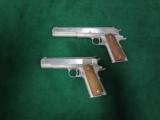 AMT Hardballer .45ACP consecutive serial number pistols - 1 of 10