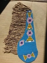 Crow Beaded and Fringed Holster - 2 of 4