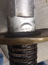 1840 Heavy Cavalry Sword - Sheble & Fisher, Phila. - 11 of 11