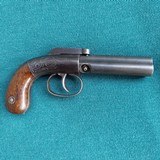 Manhattan 3 bbl. - Hand rotated - .28 cal. Pepperbox - with Mold - 2 of 9