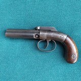 Manhattan 3 bbl. - Hand rotated - .28 cal. Pepperbox - with Mold - 1 of 9