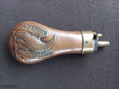 .28 cal Copper Eagle Powder Flask