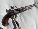 French Nepoleonic AN XIII (1805) Flintlock Pistol - Image 8 of 8