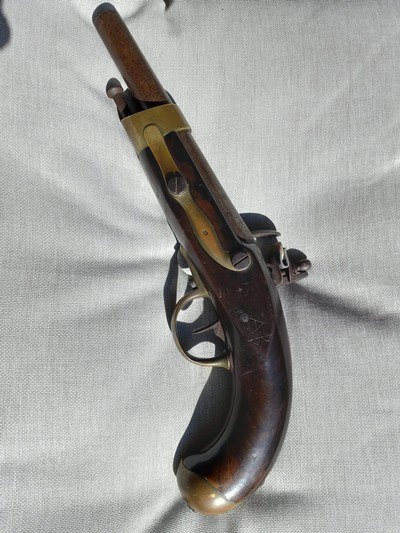 French Nepoleonic AN XIII (1805) Flintlock Pistol - Image 2 of 8