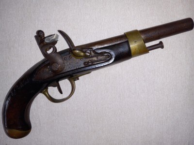French Nepoleonic AN XIII (1805) Flintlock Pistol - Image 1 of 8