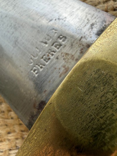 1831 French Infantry Sword - scabbard and frog - Image 5 of 8