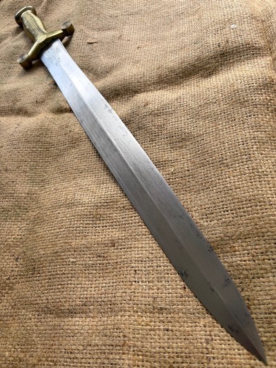1831 French Infantry Sword - scabbard and frog - Image 7 of 8