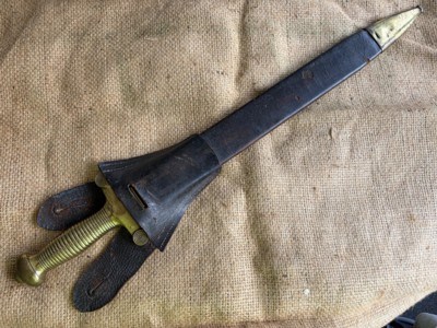 1831 French Infantry Sword - scabbard and frog - Image 2 of 8