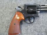 Colt Python 8” Royal Blue 357 Magnum Revolver - 3 of 15