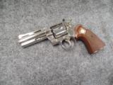 Colt Python .357 Magnum 4” Barrel Nickel Plated Revolver - 2 of 9